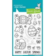 Lawn Fawn Clear Stamps 4X6 - Eggstraordinary Easter LF3077