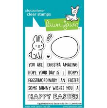 Lawn Fawn Clear Stamps 3X4 - Eggstraordinary Easter Add-On LF3079