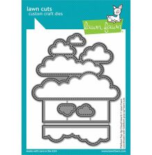 Lawn Fawn Dies - Platform Pop-Up Cloud Inserts LF3092