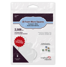 Scrapbook Adhesives 3L 3D Foam Squares - Micro White