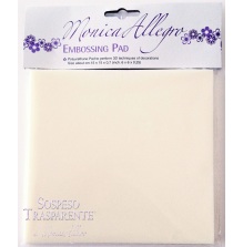 Sospeso Trasparente Embossing Pad 15x15cm