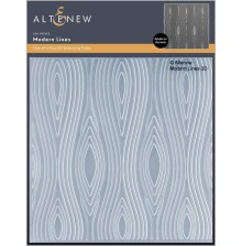 Altenew Embossing Folder - Modern Lines 3D