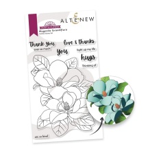 Altenew Paint A Flower - Magnolia Grandiflora Outline