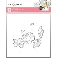 Altenew Stencil 6X6 5/Pkg - Swamp Buttercup