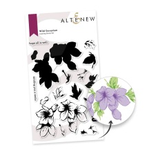 Altenew Clear Stamps 4X6 - Wild Geranium