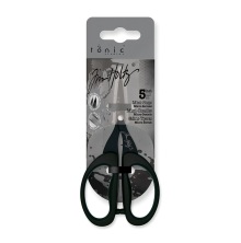 Tim Holtz Tonic Studios Non-Stick Micro Serrated Mini Snips 5 Inch 816E