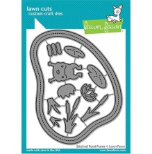 Lawn Fawn Dies - Stitched Pond Frame LF2068