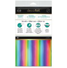 Thermoweb Deco Foil Transfer Sheet 6X12 20/Pkg - Rainbow