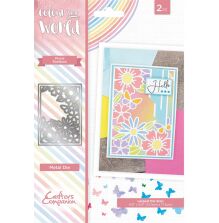 Crafters Companion Colour Your World Die - Floral Rainbow