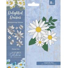 Natures Garden Delightful Daisies Die - Blossoming Daisies