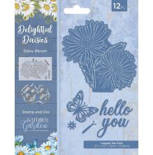 Natures Garden Delightful Daisies Stamp &amp; and Die - Daisy Bloom