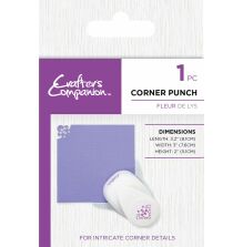 Crafters Companion Corner Punch - Fleur de Lys