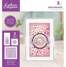 Crafters Companion Stencil Set - Spots and Dots