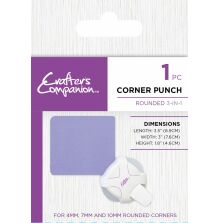 Crafters Companion Corner Punch - Rounded