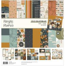Simple Stories Collection Kit 12X12 - Here + There