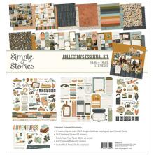 Simple Stories Collectors Essential Kit 12X12 - Here + There