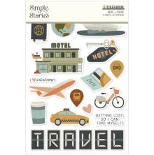 Simple Stories Sticker Book 4X6 12/Pkg - Here + There