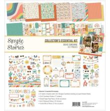 Simple Stories Collectors Essential Kit 12X12 - Boho Sunshine