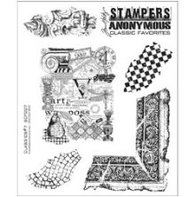 Tim Holtz Cling Stamps 7X8.5 - Classics #7 SCF007