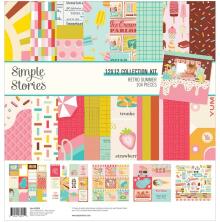 Simple Stories Collection Kit 12X12 - Retro Summer