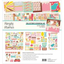 Simple Stories Collectors Essential Kit 12X12 - Retro Summer