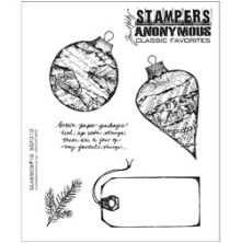 Tim Holtz Cling Stamps 7X8.5 - Classics #10 SCF010