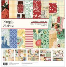 Simple Stories Collection Kit 12X12 - SV Berry Fields