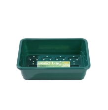 Garland Products Small Seed Tray With Holes - Green