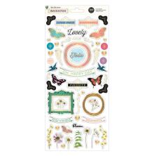 BoBunny Cardstock Stickers 6X12 - Brighton