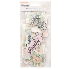 Crate Paper Ephemera Die-Cuts 50/Pkg - Gingham Garden