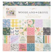 Maggie Holmes Single-Sided Paper Pad 12X12 - Woodland Grove