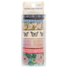 Maggie Holmes Washi Tape 7/Pkg - Woodland Grove