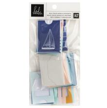 Heidi Swapp Mini Envelopes &amp; Pockets 27/Pkg - Set Sail