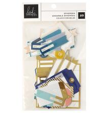 Heidi Swapp Ephemera Die-Cuts 40/Pkg - Set Sail Journaling