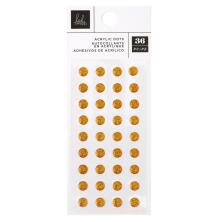 Heidi Swapp Acrylic Dot Stickers 36/Pkg - Set Sail