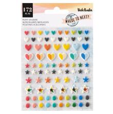 Vicki Boutin Mini Puffy Stickers 172/Pkg - Where To Next