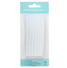 We R Memory Keepers Creative Flow Hot Glue Sticks 30/Pkg - Clear