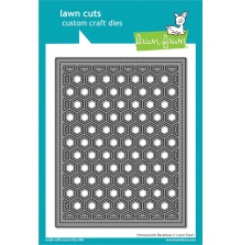 Lawn Fawn Dies - Honeycomb Backdrop LF3142