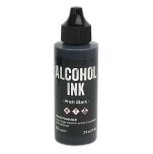 Tim Holtz Alcohol Ink Mixative 59ml - Pitch Black