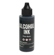 Tim Holtz Alcohol Ink 59ml - Pitch Black