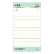 Spellbinders Hot Foil Plate - Skinny Stripe