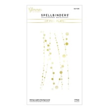 Spellbinders Hot Foil Plate - String Lights Background