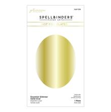 Spellbinders Hot Foil Plate - Essential Solid Oval