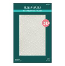 Spellbinders 3D Embossing Folder By Vicki Papaioannou - Raindrops