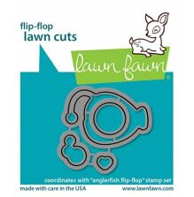Lawn Fawn Dies - Anglerfish Flip Flop LF2011