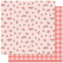 Lawn Fawn Fruit Salad Paper 12X12 - One in a Melon
