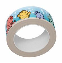 Lawn Fawn Washi Tape - Ocean Friends LF3156