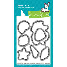 Lawn Fawn Dies - How You Bean? Seashell Add-On LF3170