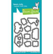 Lawn Fawn Dies - Car Critters Road Trip Add-On LF3168