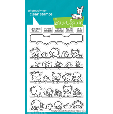 Lawn Fawn Clear Stamps 4X6 - Simply Celebrate More Critters LF3164